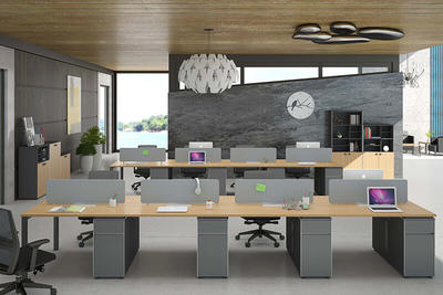 Custom Long Office Table LUNO CLERK DESK