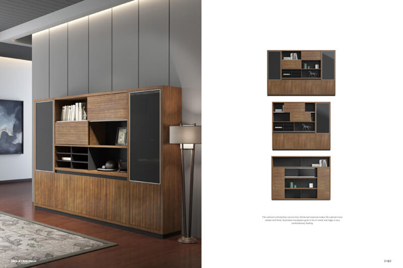Latest solid wood file cabinet wood Suppliers for lounge area-1