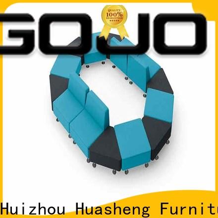 GOJO imsion leather waiting room furniture company for guest room