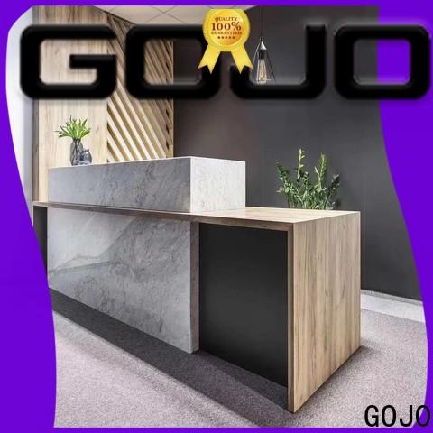 GOJO office front desk furniture Supply for lobby
