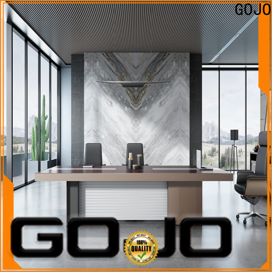 fashion tall narrow computer desk for executive office GOJO