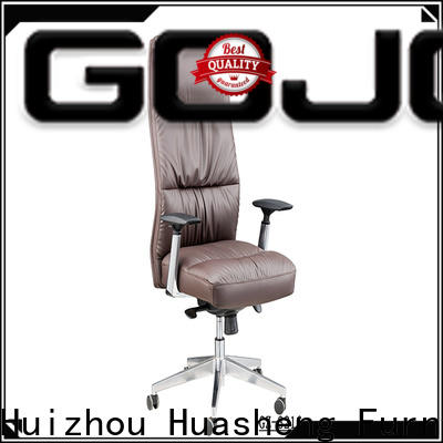 GOJO Custom brown office chair for business for ceo office