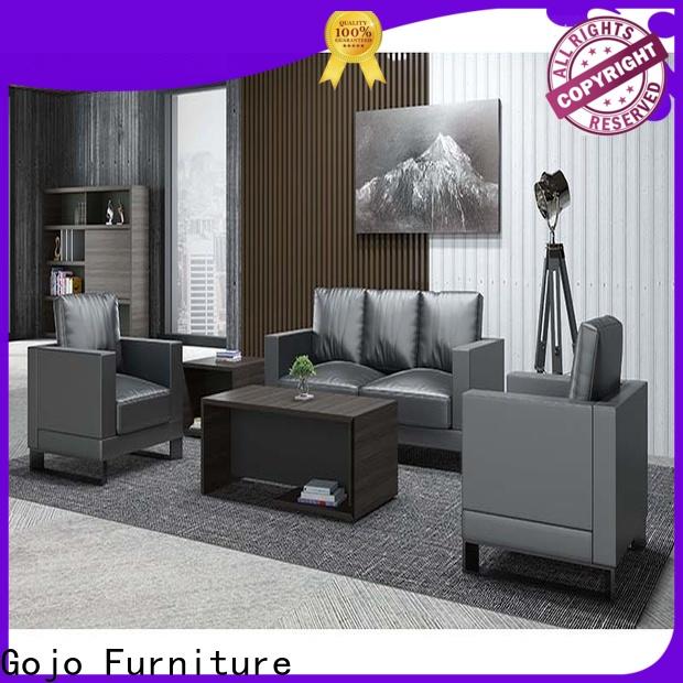 GOJO leather waiting room furniture for lounge area