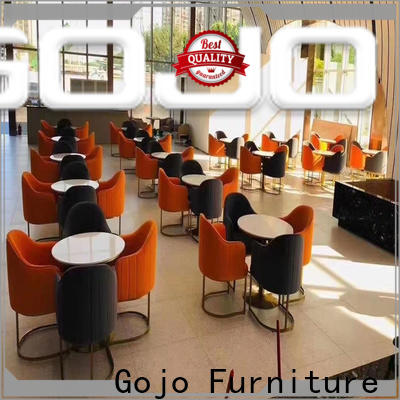 Gojo furniure Top round cafeteria tables for business for guest room