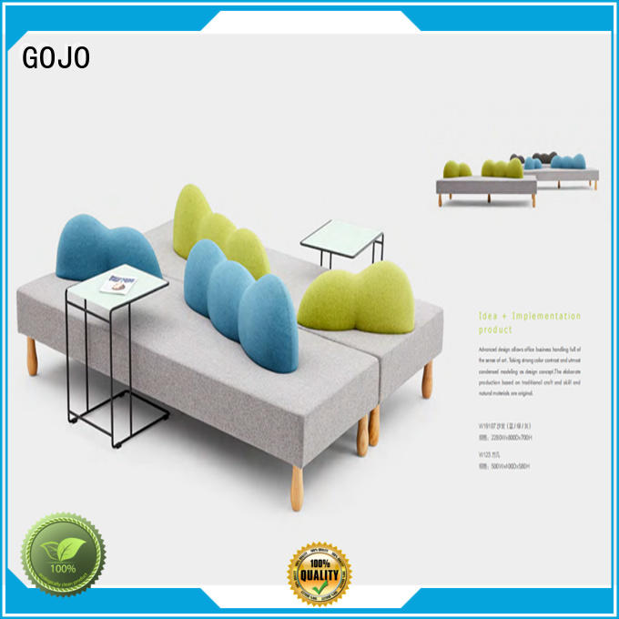 GOJO quiet lounge sofa set manufacturer for guest room
