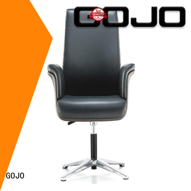 GOJO modern conference table chairs with casters for conference area