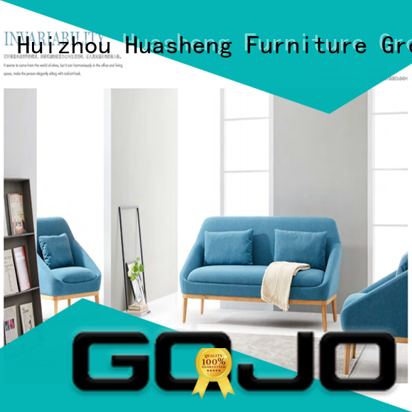 GOJO flex sofa and chair set stools for lounge area