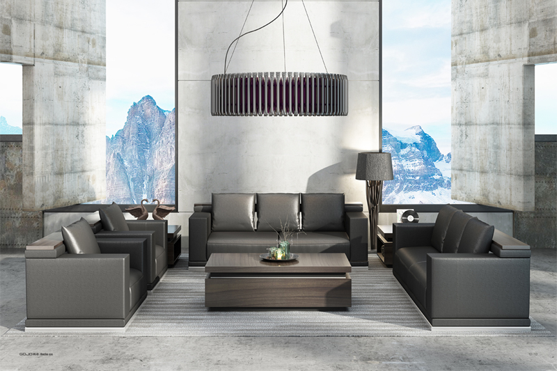 GOJO lounge furniture set manufacturers for reception area-1