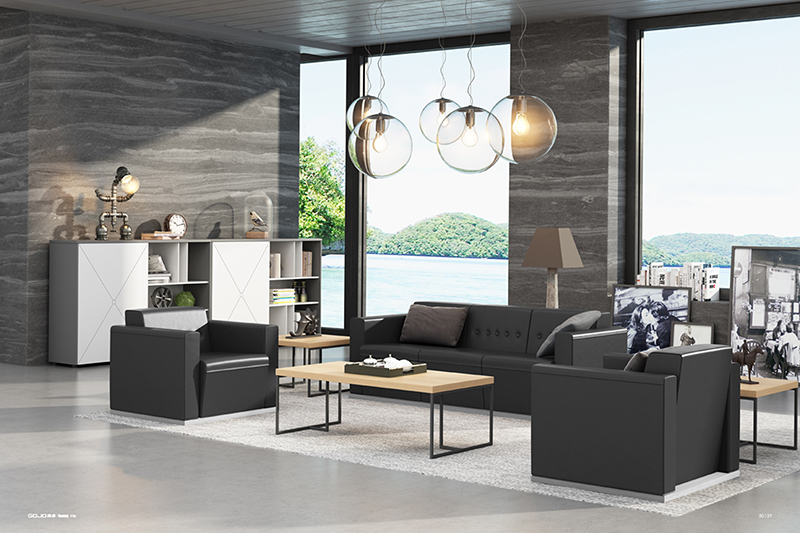 modern sofa and chair set factory for lounge area-1