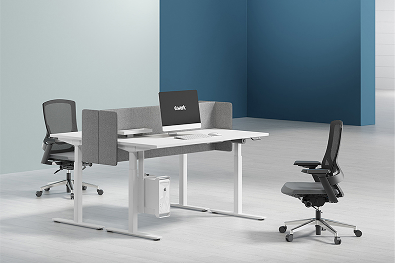 GOJO customized smart office desk sit stand desks for staff room-1