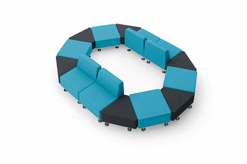 HIGH QUALITY MODULAR LOUNGE SOFA SET