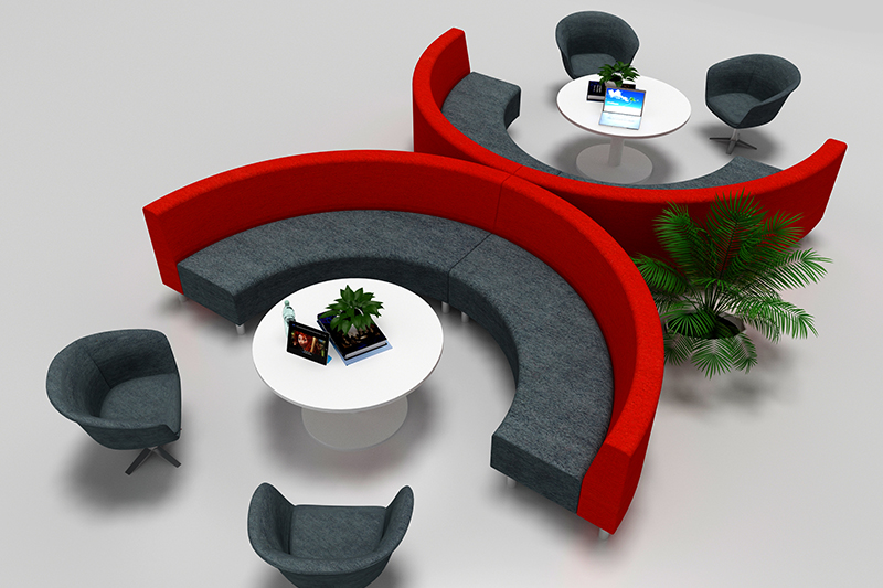 GOJO reception desk furniture manufacturer for reception area-3