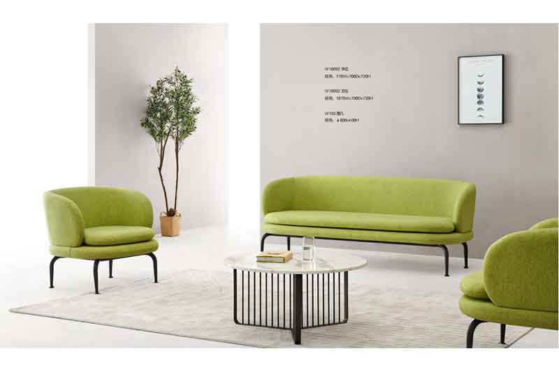 GREEN SOFA SET LOUNGE AREA OFFICE FURNITURE