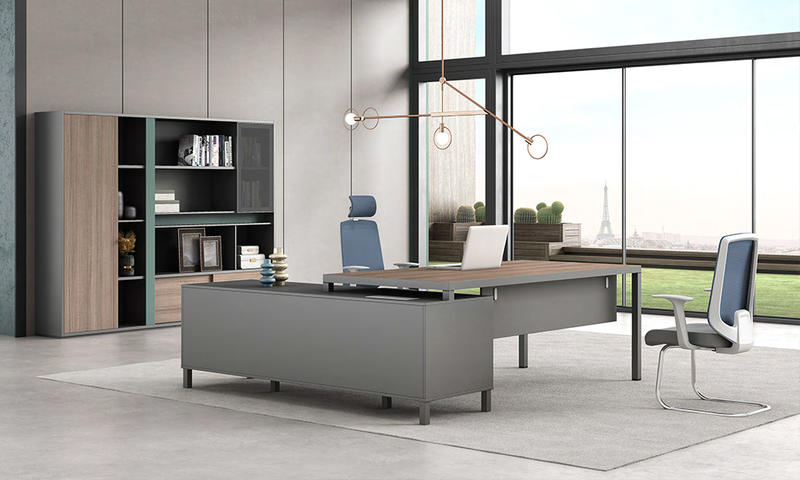 2021New Style-Snow Dark Color Series Office Desk