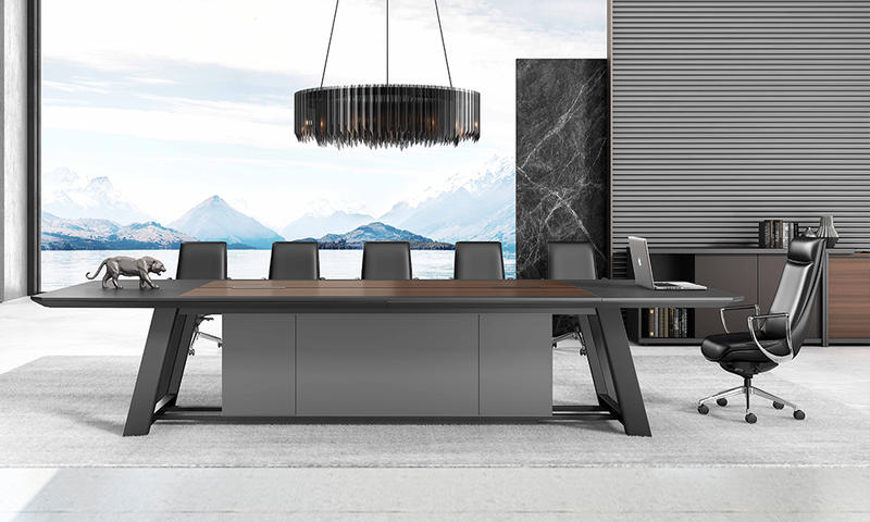 Dark Color Fashionable Meeting Table-Calvin Series