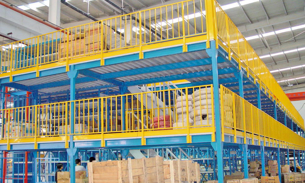 Multi-tier Rack Loft Goods Shelves