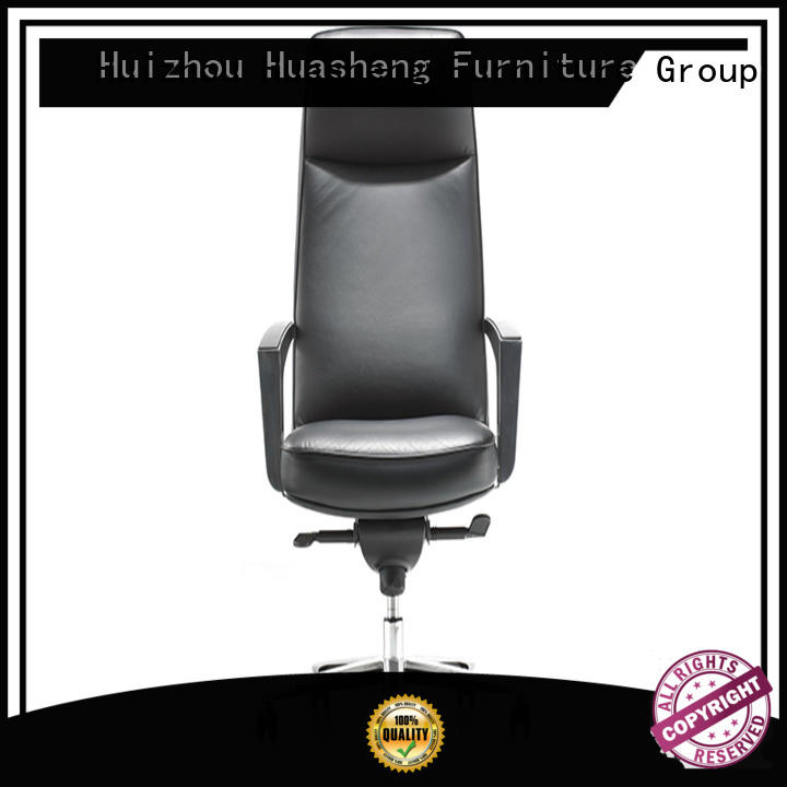 GOJO black high end office chairs with five-star movable foot for executive office