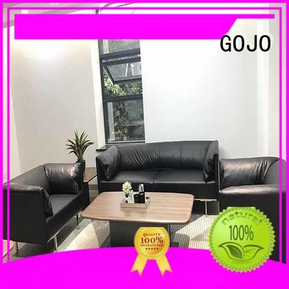 GOJO reche leather furniture set supplier for guest room