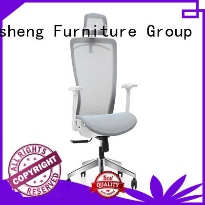 comfortable executive style chair with new white paint feet for executive office