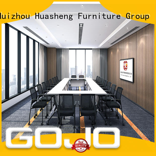 GOJO Best white conference room table Supply for boardroom