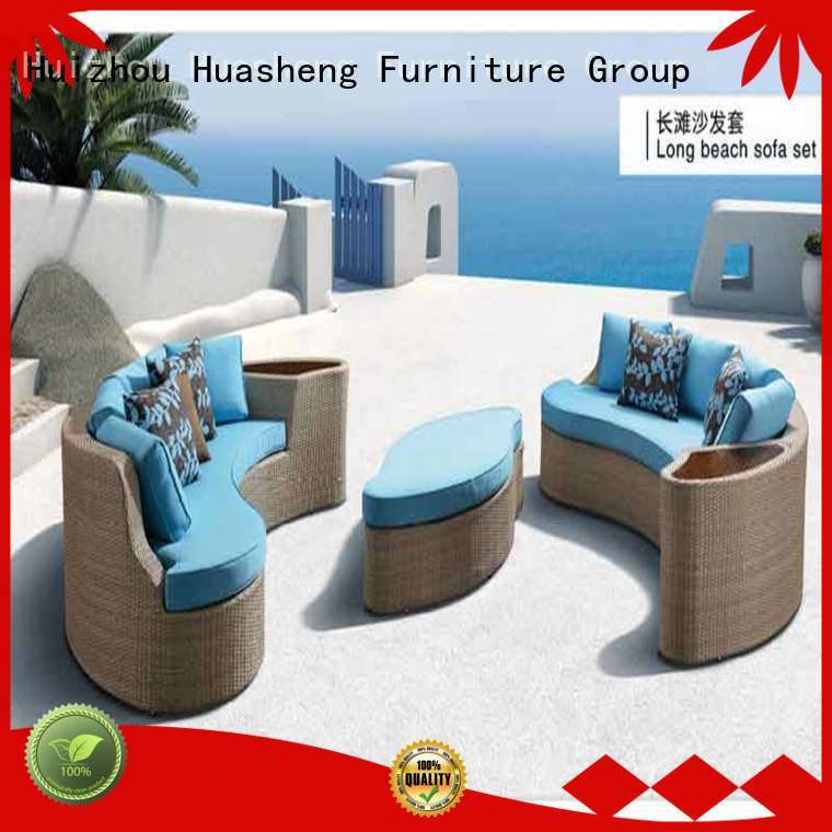 GOJO modern outdoor lounge furniture single bed for holiday hotels