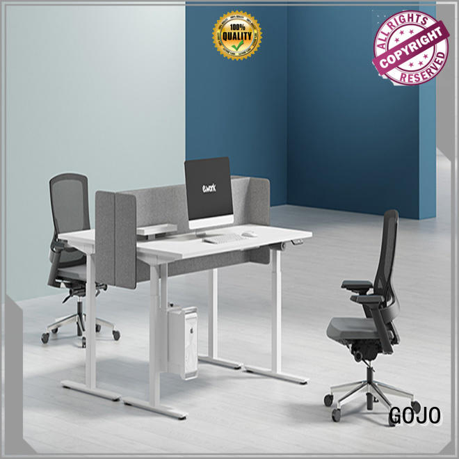 GOJO customized smart office desk sit stand desks for staff room