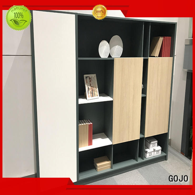GOJO Latest bookshelf room divider with door for sale