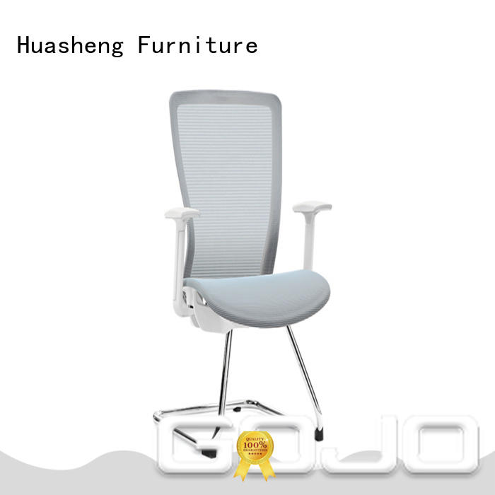 GOJO staff chair with nylon tall feet for executive office